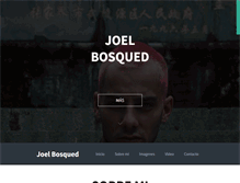 Tablet Screenshot of joelbosqued.com